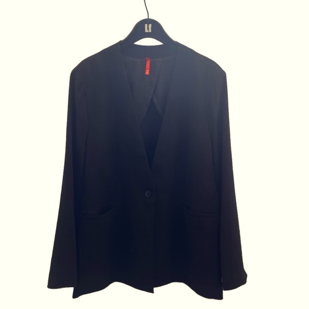 Spanx the perfect collarless blazer and wide leg pants set - Picture 3 of 14